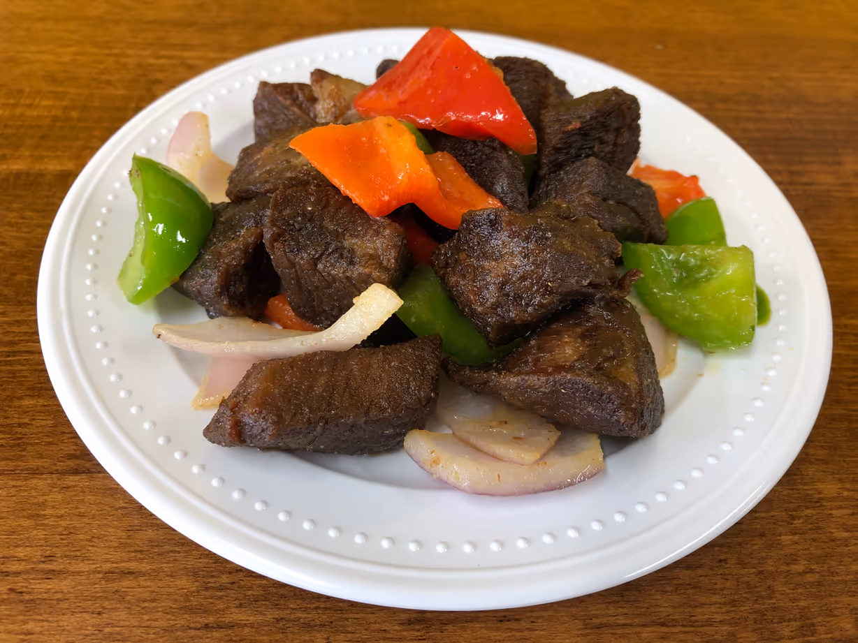 Side of fried beef at Jodeem African Cuisine in Greenbelt, MD 20770 | YourMenu Online Ordering Side of fried beef at Jodeem African Cuisine in Greenbelt, MD 20770 | YourMenu Online Ordering