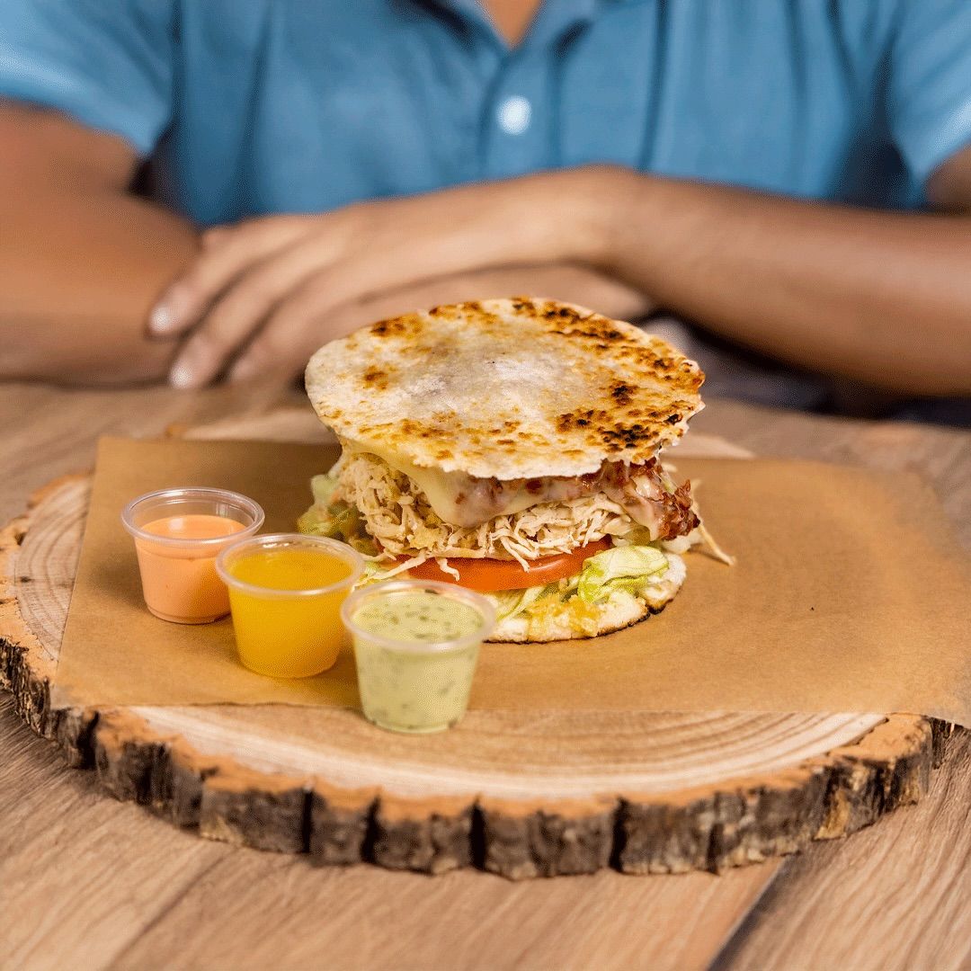 Arepa Con Pollo at Mi Sandwich Cubano in Hialeah, FL 33016 | YourMenu Online Ordering Arepa Con Pollo at Mi Sandwich Cubano in Hialeah, FL 33016 | YourMenu Online Ordering