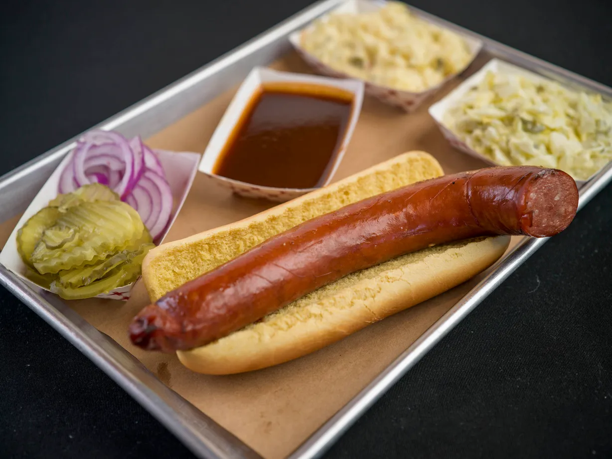 Big Texas Polish Plate at Earnest B's BBQ in Frisco, TX 75033 | YourMenu Online Ordering Big Texas Polish Plate at Earnest B's BBQ in Frisco, TX 75033 | YourMenu Online Ordering