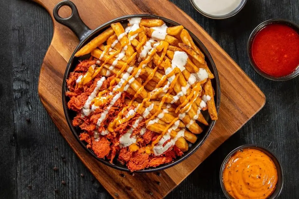 Chicken On Fries at Pitts Halal Brothers in Pittsburgh, PA 15213 | YourMenu Online Ordering Chicken On Fries at Pitts Halal Brothers in Pittsburgh, PA 15213 | YourMenu Online Ordering