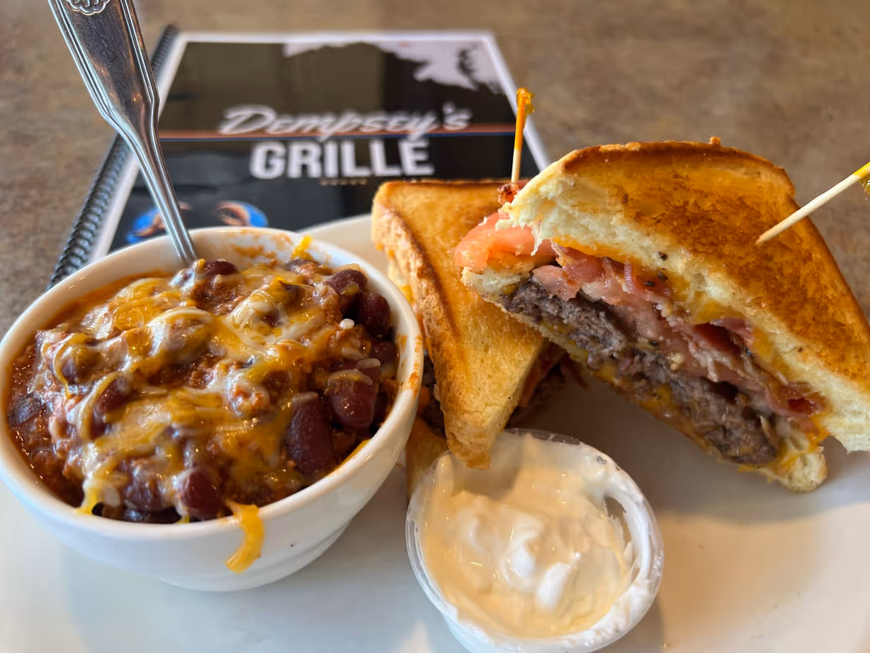 Dempseys Patty Melt at Dempsey's Grille in Middletown, MD 21769 | YourMenu® Online Ordering Dempseys Patty Melt at Dempsey's Grille in Middletown, MD 21769 | YourMenu® Online Ordering