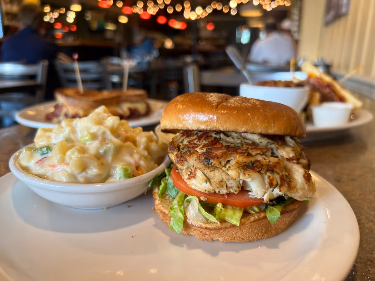 Crabby Burger at Dempsey's Grille in Middletown, MD 21769 | YourMenu® Online Ordering Crabby Burger at Dempsey's Grille in Middletown, MD 21769 | YourMenu® Online Ordering