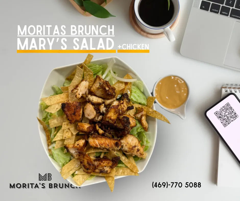Mary's Salad at Moritas Brunch in Kaufman, TX 75142-1962 | YourMenu® Online Ordering