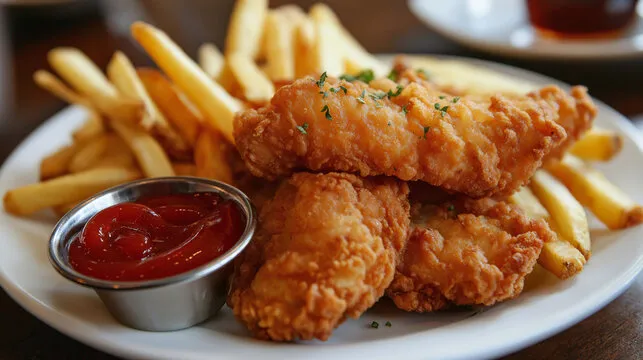 CHICKEN TENDERS (KID) at Hansel & Griddle in Volant, PA 16156 | YourMenu Online Ordering CHICKEN TENDERS (KID) at Hansel & Griddle in Volant, PA 16156 | YourMenu Online Ordering