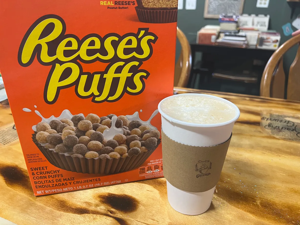 Hot Cereal Milk Latte - 20oz at Reading Grounds in Findlay, OH 45840 | YourMenu Online Ordering Hot Cereal Milk Latte - 20oz at Reading Grounds in Findlay, OH 45840 | YourMenu Online Ordering