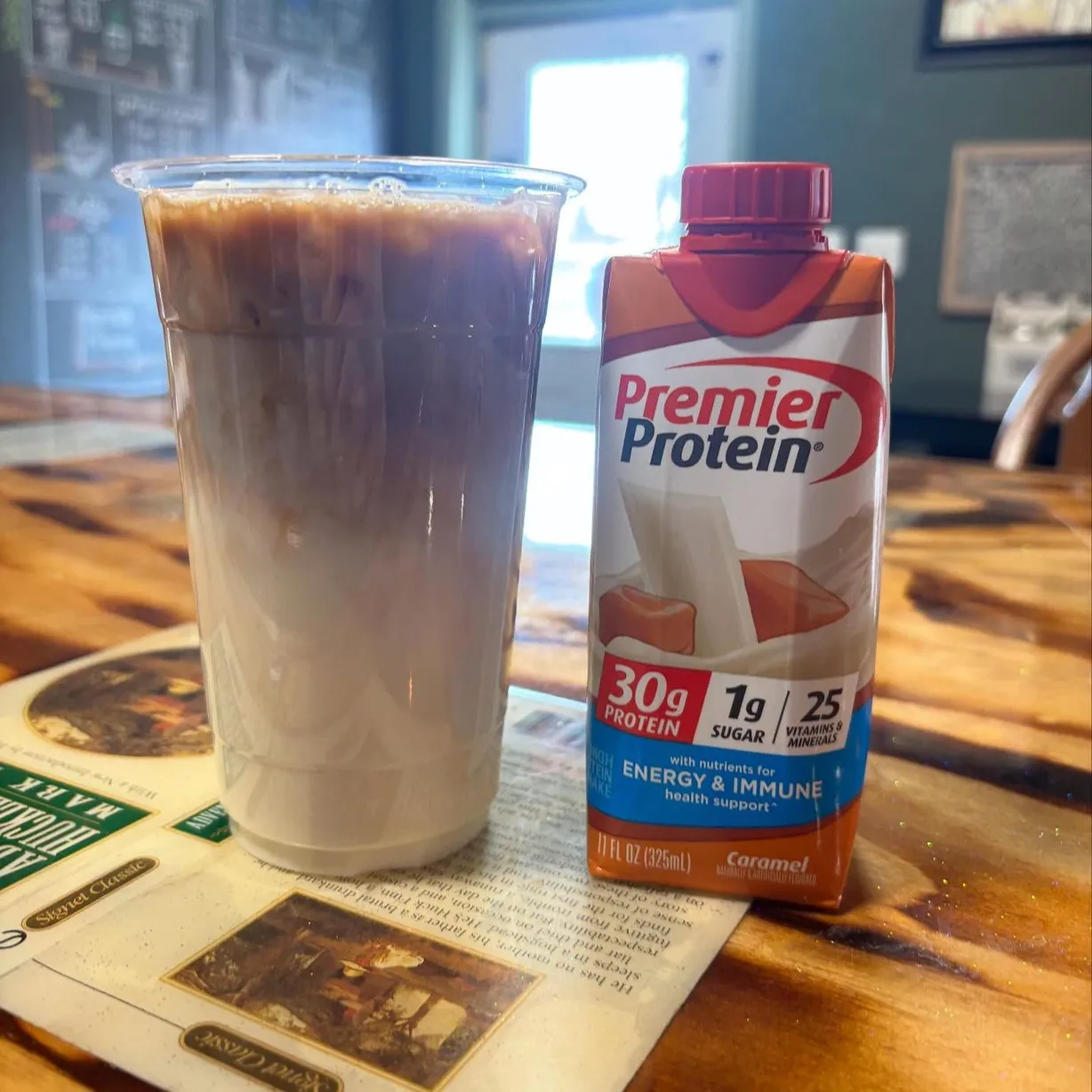 Protein Latte at Reading Grounds in Findlay, OH 45840 | YourMenu Online Ordering Protein Latte at Reading Grounds in Findlay, OH 45840 | YourMenu Online Ordering