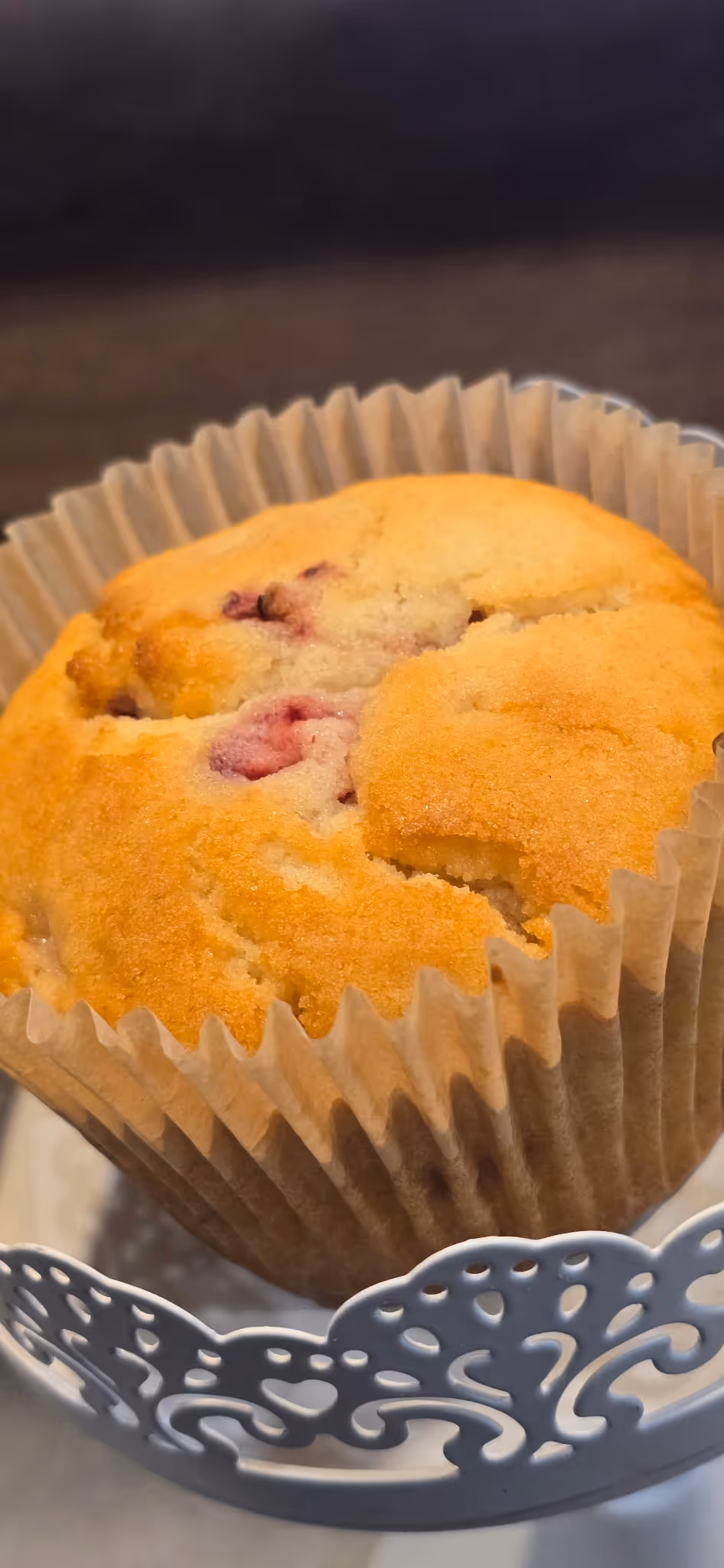 Lemon Strawberry Muffin at Blessings Restaurant and Bakery in TEMPLE, TX 765014332 | YourMenu Online Ordering