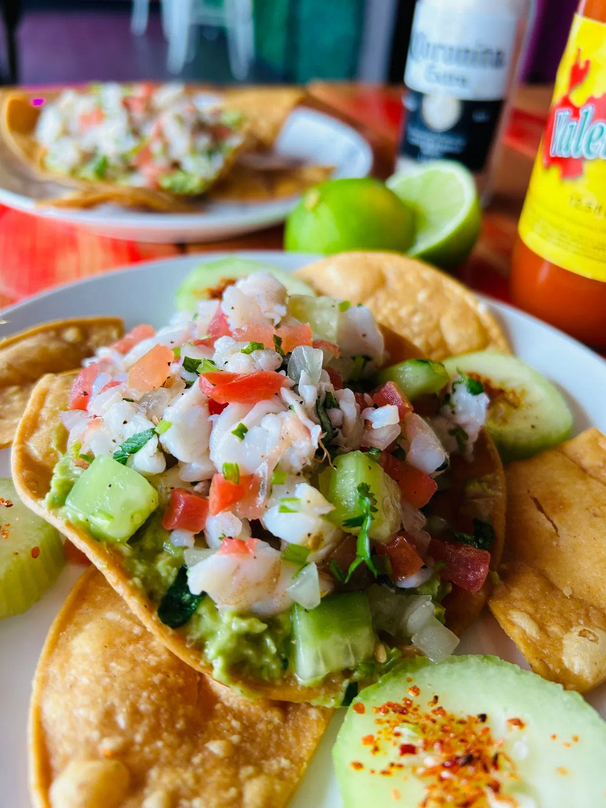 Tostada De Ceviche (Camaron) at ¡No Manches! Que Rico in Miami, FL 33144 | YourMenu Online Ordering