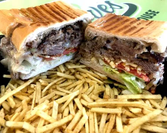 Pan Con Bistec Sandwich at The Groves Coffee House - West Palm Beach in West Palm Beach, FL 33417 | YourMenu® Online Ordering Pan Con Bistec Sandwich at The Groves Coffee House - West Palm Beach in West Palm Beach, FL 33417 | YourMenu® Online Ordering