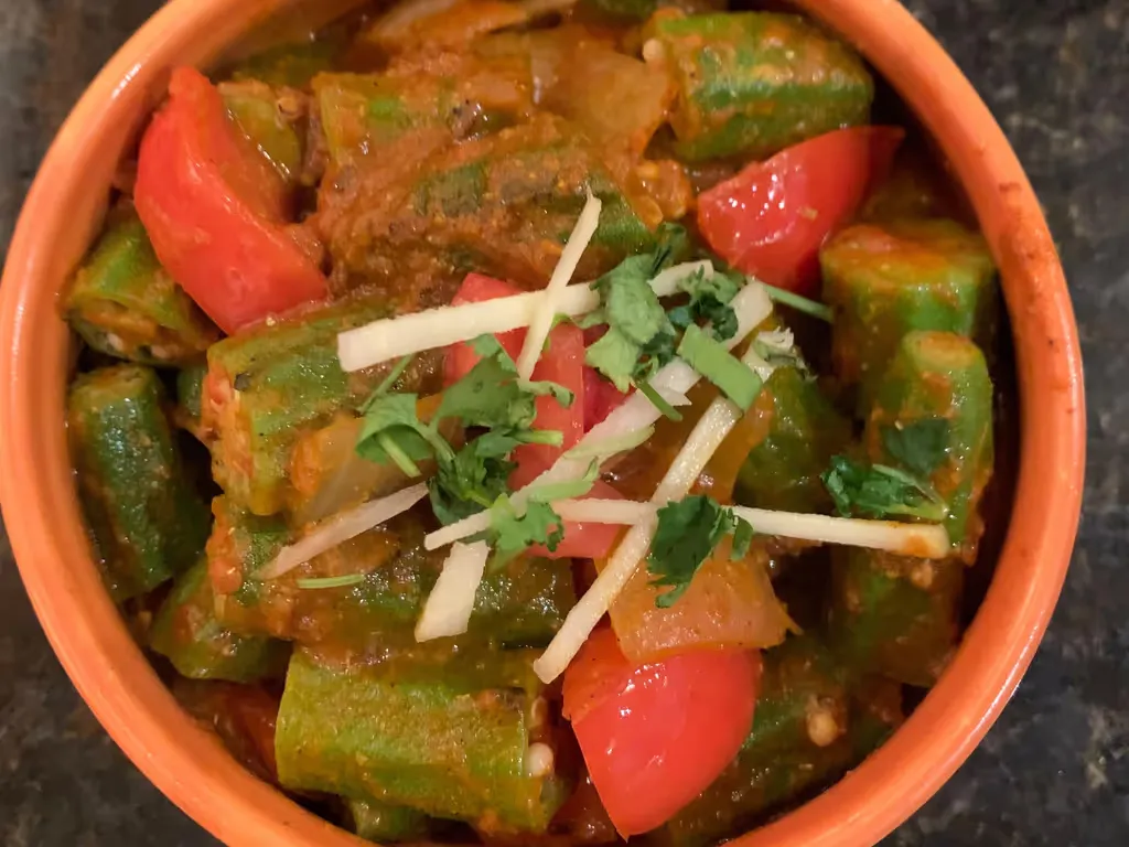 Bhindi Masala at Heritage India in Washington, DC 20016-3806 | YourMenu Online Ordering Bhindi Masala at Heritage India in Washington, DC 20016-3806 | YourMenu Online Ordering
