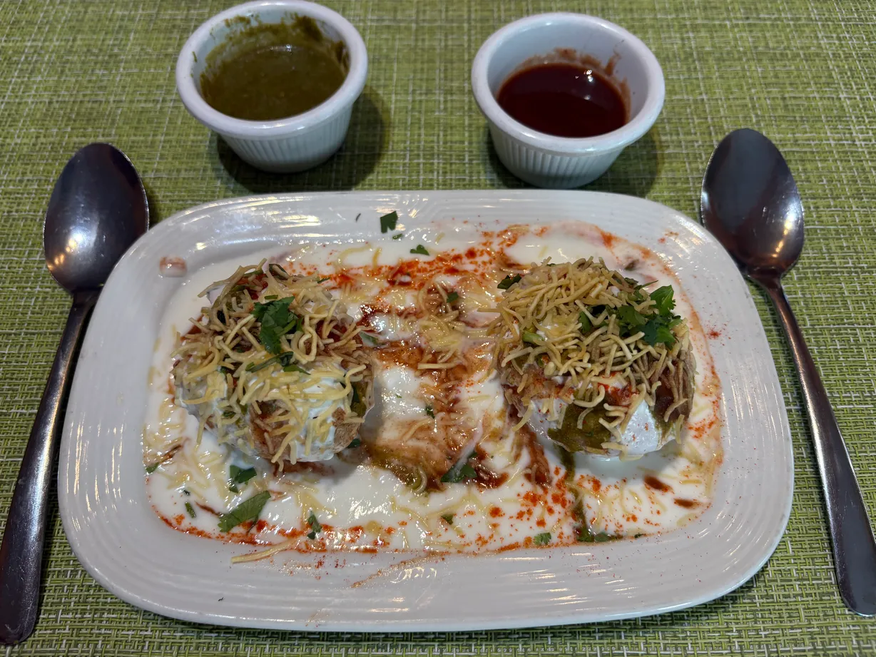 Dahi Vada (Dahi Bhalla) at Heritage India in Washington, DC 20016-3806 | YourMenu® Online Ordering Dahi Vada (Dahi Bhalla) at Heritage India in Washington, DC 20016-3806 | YourMenu® Online Ordering
