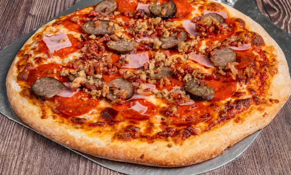 Meat Lovers Pizza (10") at Deeplicius Pizza in Coral Gables, FL 33134 | YourMenu Online Ordering
