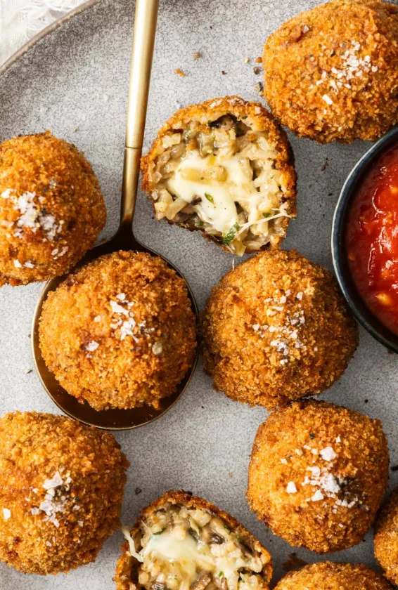 Cheesy Arancini Balls at Deeplicius Pizza in Coral Gables, FL 33134 | YourMenu® Online Ordering