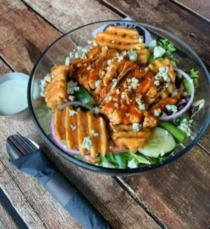 Blue Buffalo Salad at Harper's Grill in Ford City, PA 16226 | YourMenu Online Ordering Blue Buffalo Salad at Harper's Grill in Ford City, PA 16226 | YourMenu Online Ordering