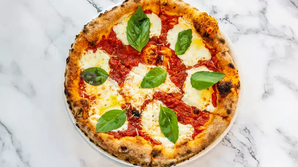 -Margherita Pizza (V) at Tazza Cafe in Washington, DC 20037 | YourMenu Online Ordering
