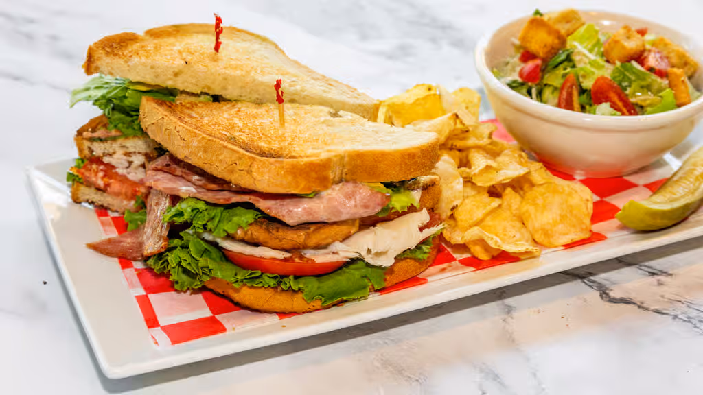 -Roasted Turkey and Avocado BLT at Tazza Cafe in Washington, DC 20037 | YourMenu Online Ordering