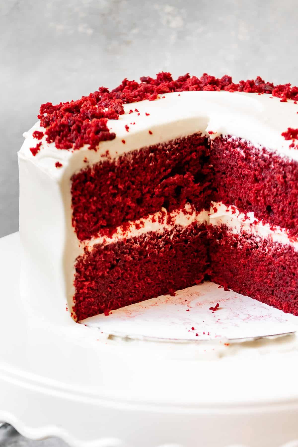 10" Homemade Red Velvet Cake at Studio Café  in Fayetteville, GA 30214 | YourMenu Online Ordering