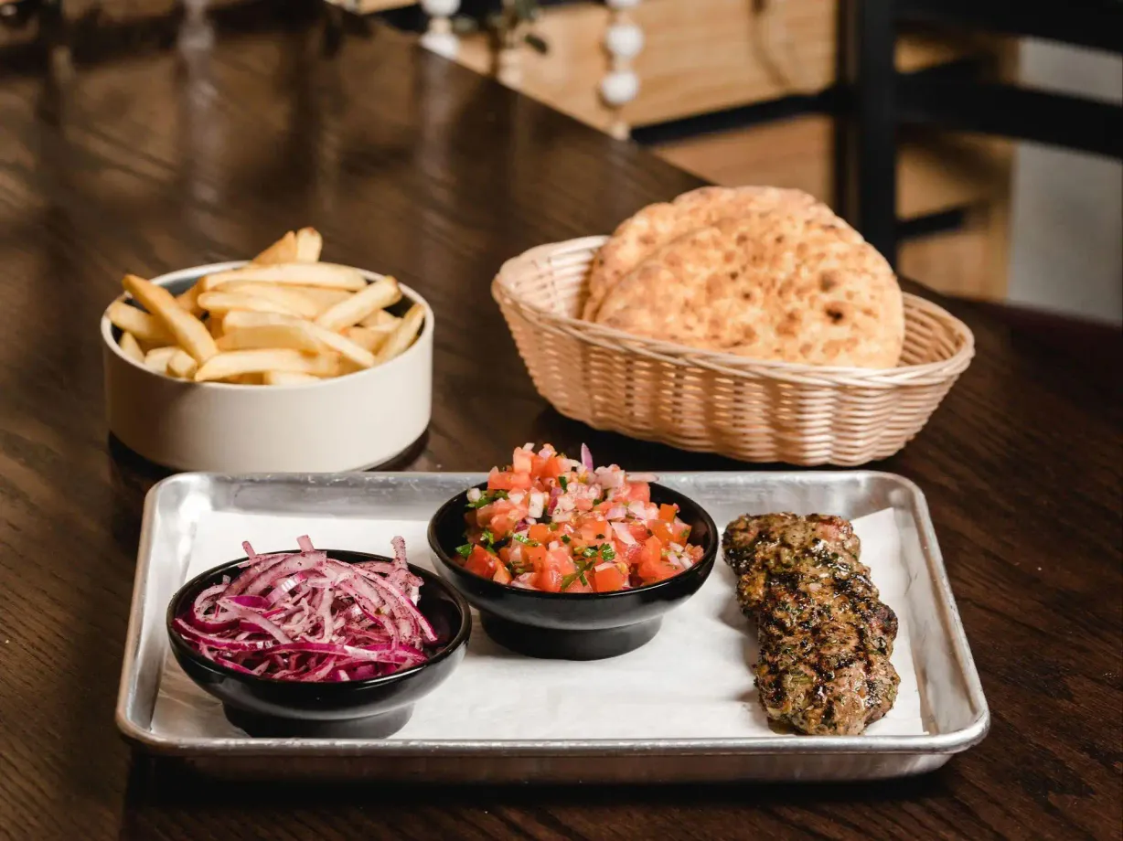 Kebab Plate at ASLI Mediterranean Grill in Denver, CO 80224-1746 | YourMenu® Online Ordering Kebab Plate at ASLI Mediterranean Grill in Denver, CO 80224-1746 | YourMenu® Online Ordering