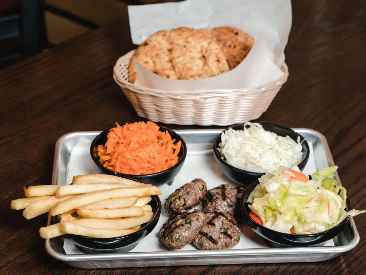 Kebab Pita at ASLI Mediterranean Grill in Denver, CO 80224-1746 | YourMenu® Online Ordering Kebab Pita at ASLI Mediterranean Grill in Denver, CO 80224-1746 | YourMenu® Online Ordering
