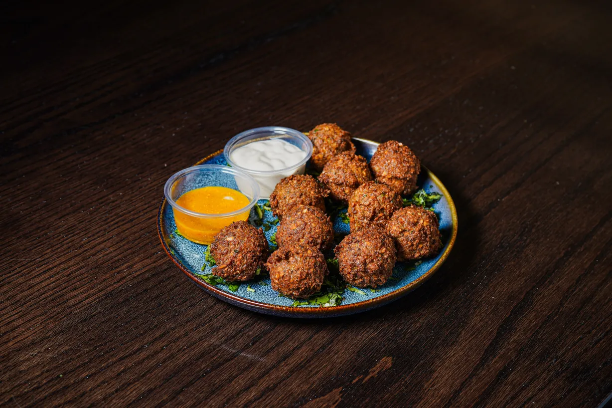 Falafel (10 pieces) at ASLI Mediterranean Grill in Denver, CO 80224-1746 | YourMenu® Online Ordering Falafel (10 pieces) at ASLI Mediterranean Grill in Denver, CO 80224-1746 | YourMenu® Online Ordering
