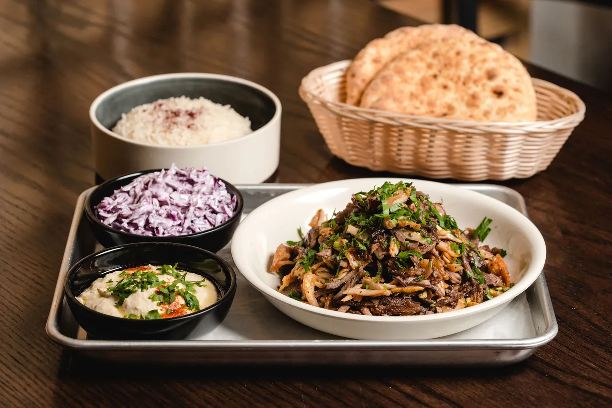 Shawarma Veal Plate at ASLI Mediterranean Grill in Denver, CO 80224-1746 | YourMenu® Online Ordering Shawarma Veal Plate at ASLI Mediterranean Grill in Denver, CO 80224-1746 | YourMenu® Online Ordering