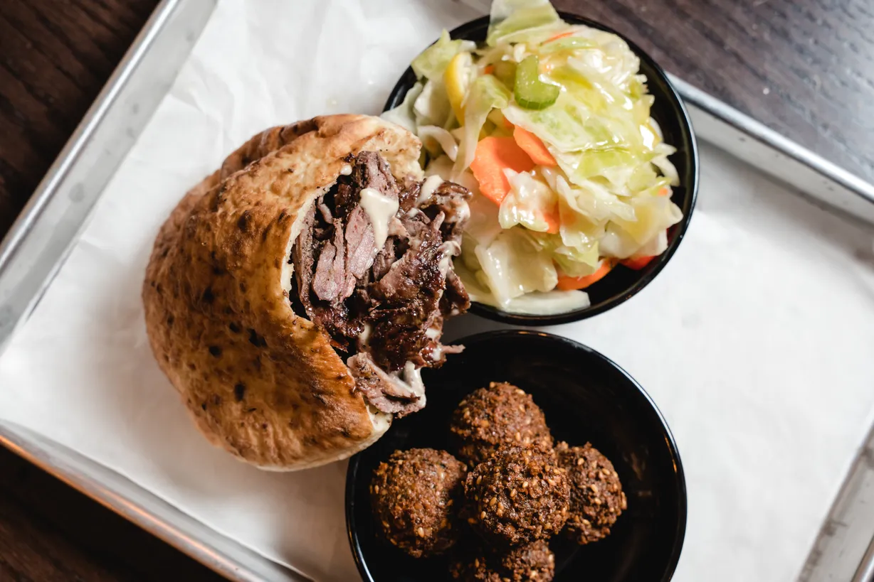 Shawarma Chicken Pita at ASLI Mediterranean Grill in Denver, CO 80224-1746 | YourMenu® Online Ordering Shawarma Chicken Pita at ASLI Mediterranean Grill in Denver, CO 80224-1746 | YourMenu® Online Ordering