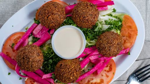 FALAFEL Platter at Raouch Cafe in Falls Church, VA 22042 | YourMenu® Online Ordering