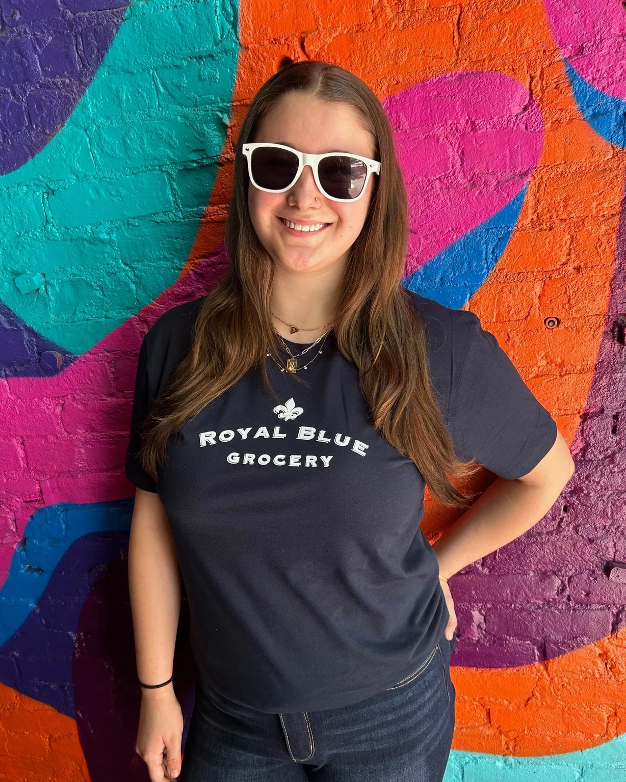 RBG Blue Classic Logo T-Shirt at Royal Blue Grocery Quincy in AUSTIN, TX 78701 | YourMenu® Online Ordering RBG Blue Classic Logo T-Shirt at Royal Blue Grocery Quincy in AUSTIN, TX 78701 | YourMenu® Online Ordering