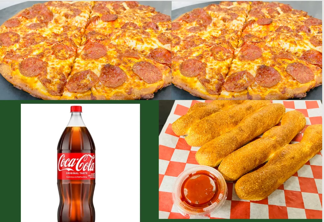 2Lg Pepperoni, Breadsticks & 2Lt at Moxee Pizza in Moxee, WA 98936 | YourMenu Online Ordering 2Lg Pepperoni, Breadsticks & 2Lt at Moxee Pizza in Moxee, WA 98936 | YourMenu Online Ordering
