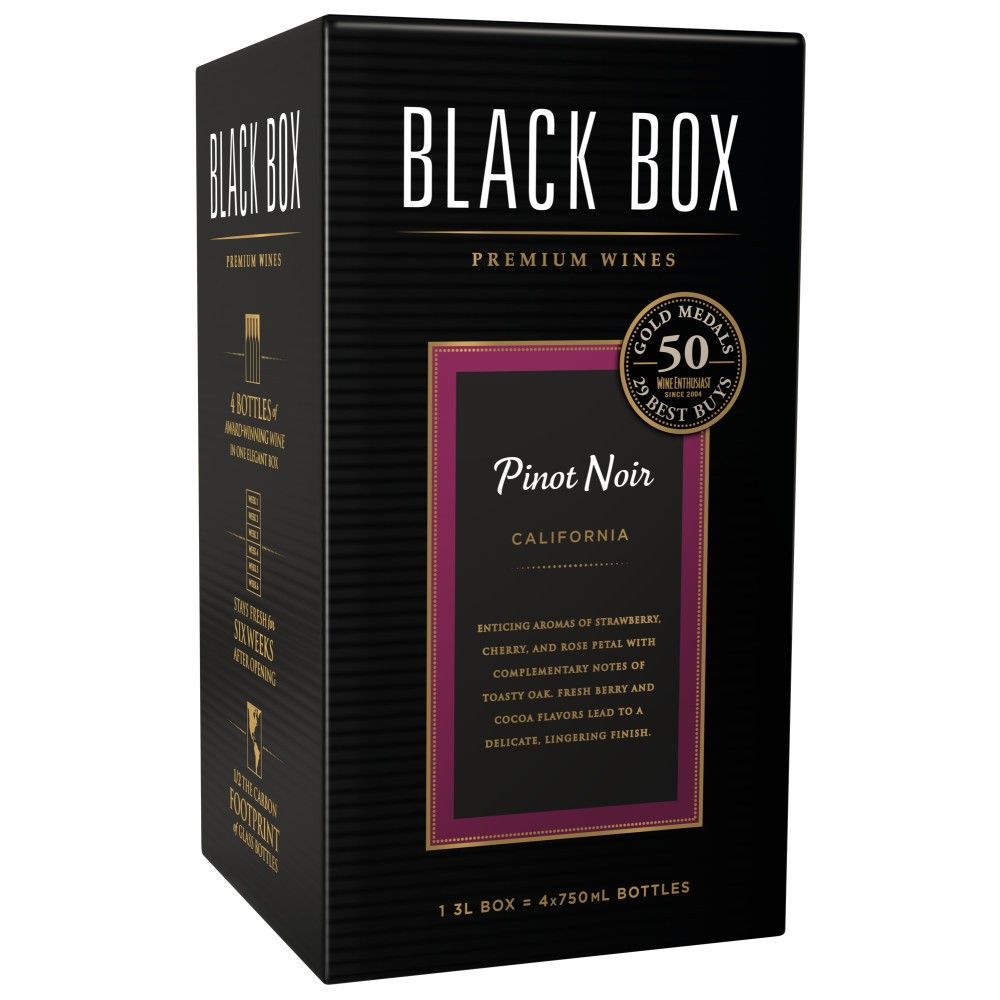 Black Box Pinot Noir at SILVERMAN LIQUOR STORE in BALTIMORE, MD 21202 | YourMenu® Online Ordering Black Box Pinot Noir at SILVERMAN LIQUOR STORE in BALTIMORE, MD 21202 | YourMenu® Online Ordering