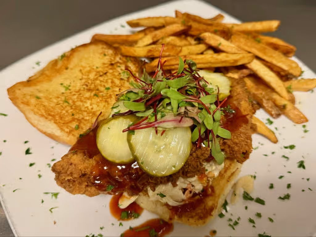 Pickle Back Chicken Sandwich at Coopers Tavern in Edgewater, MD 21037 Pickle Back Chicken Sandwich at Coopers Tavern in Edgewater, MD 21037