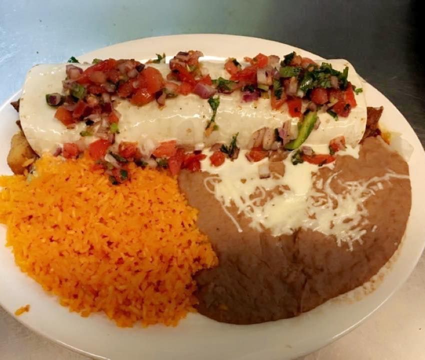 Big Burrito Azteca at Rio Bravo Mexican Restaurant in Okeechobee, FL 34972