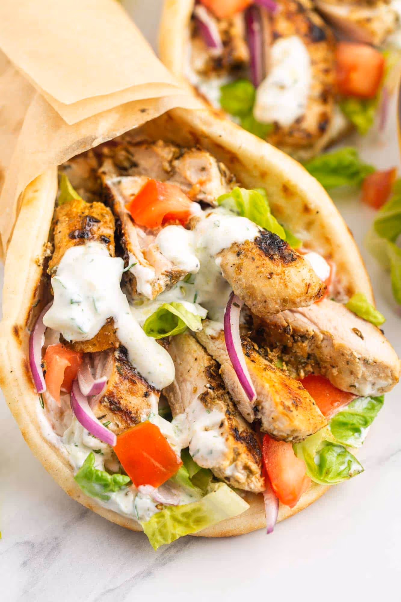Chicken Gyro at FOOD MADNESS CAFE in Boca Raton, FL 33487