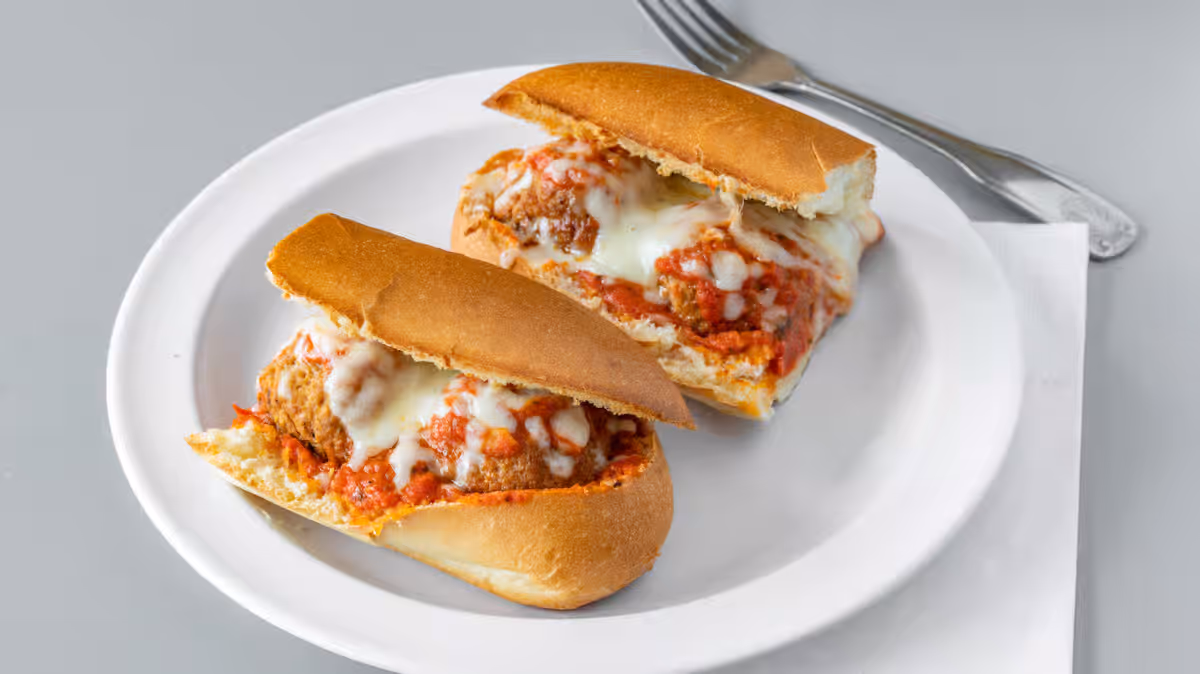 Eggplant Parmesan Sub at Three Brothers Italian - Columbia in Columbia, MD 21045 Eggplant Parmesan Sub at Three Brothers Italian - Columbia in Columbia, MD 21045
