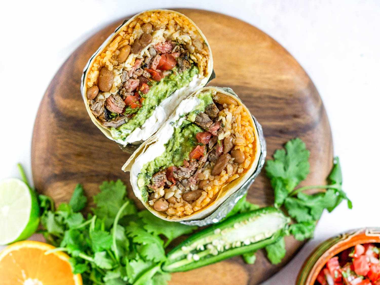 Burrito at Los Tacos MTY in AUSTIN, TX 78754