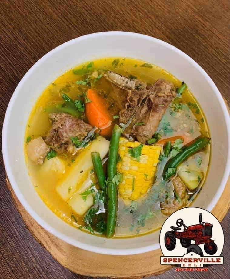 Bean Soup with Beef Short Ribs at Spencerville Deli in Spencerville, MD 20868 Bean Soup with Beef Short Ribs at Spencerville Deli in Spencerville, MD 20868