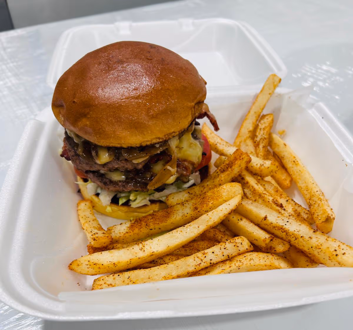 JD Burger  at JD SABOR REAL in Woodstock, GA 30188