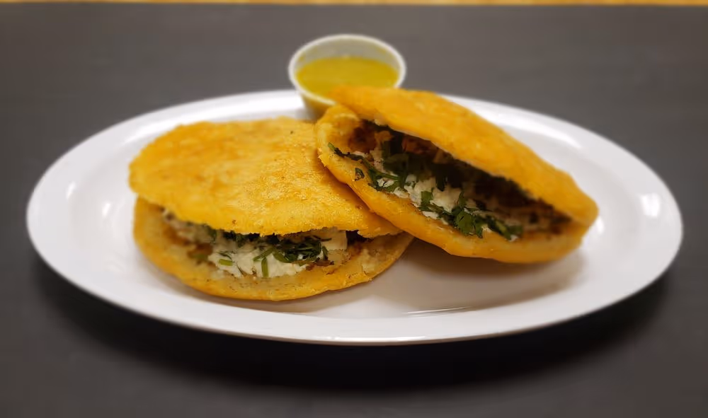 Gorditas at Sabor Azteca Restaurant in Gaithersburg, MD 20877
