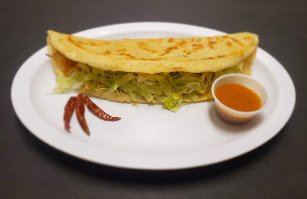 Quesadilla Al Pastor at Sabor Azteca Restaurant in Gaithersburg, MD 20877