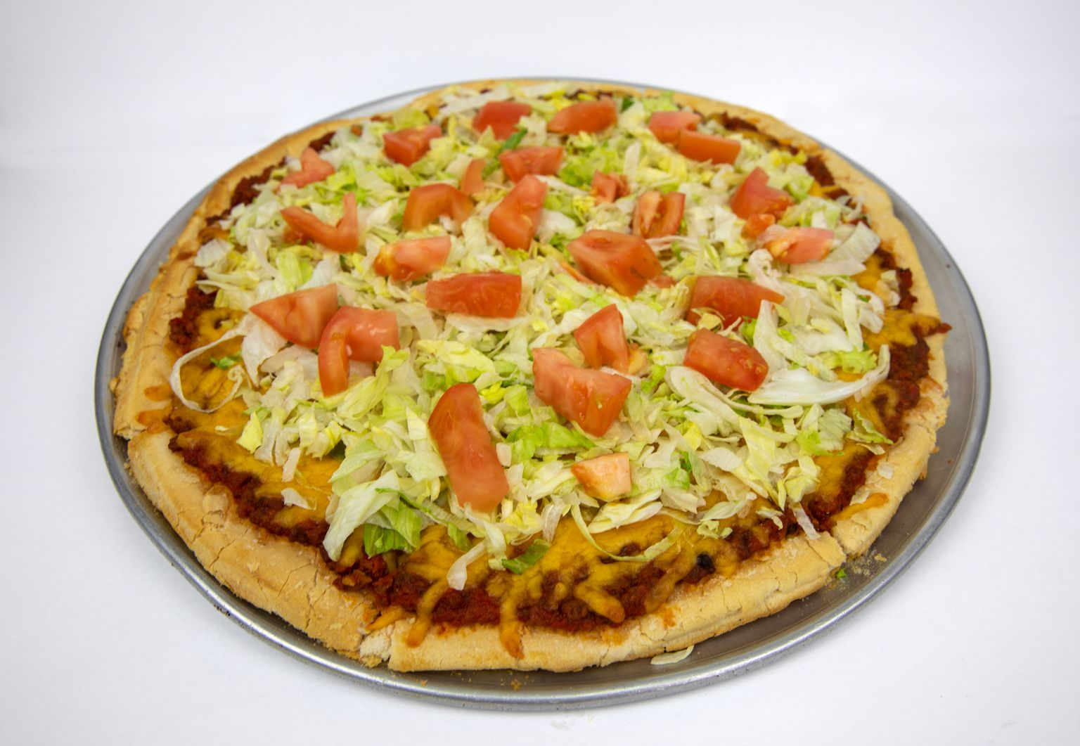 Taco Pizza at Mile Level Pizza & Sub Shop in Bedford, PA 15522