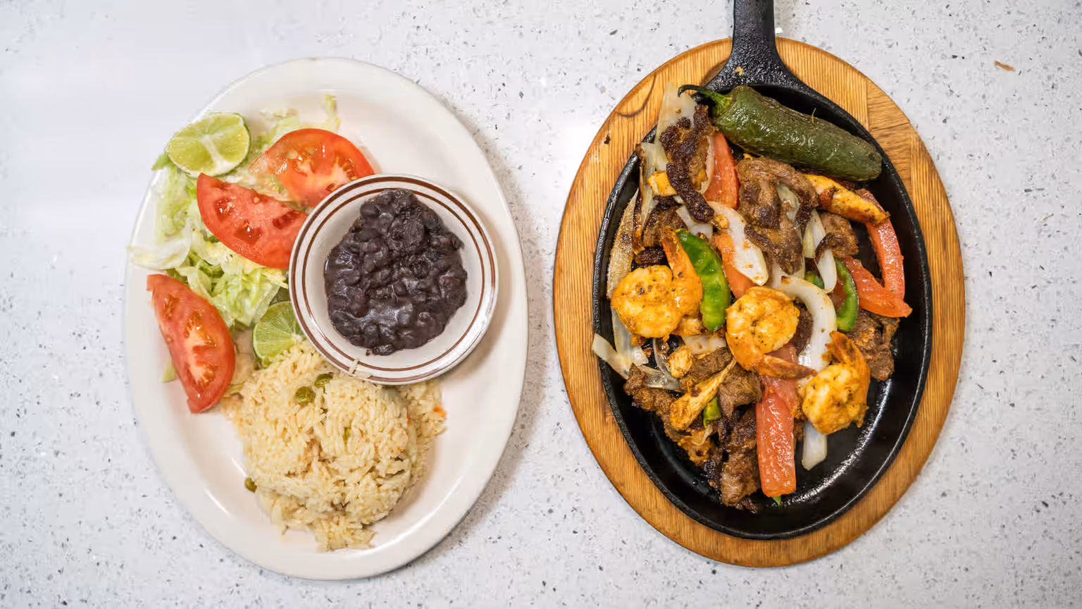 Fajitas at Corinto Restaurant in District Heights, MD 20747 Fajitas at Corinto Restaurant in District Heights, MD 20747