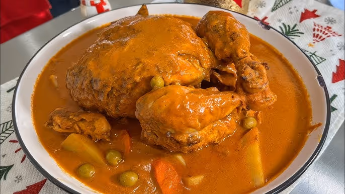 Pollo Guisado at Corinto Restaurant in District Heights, MD 20747