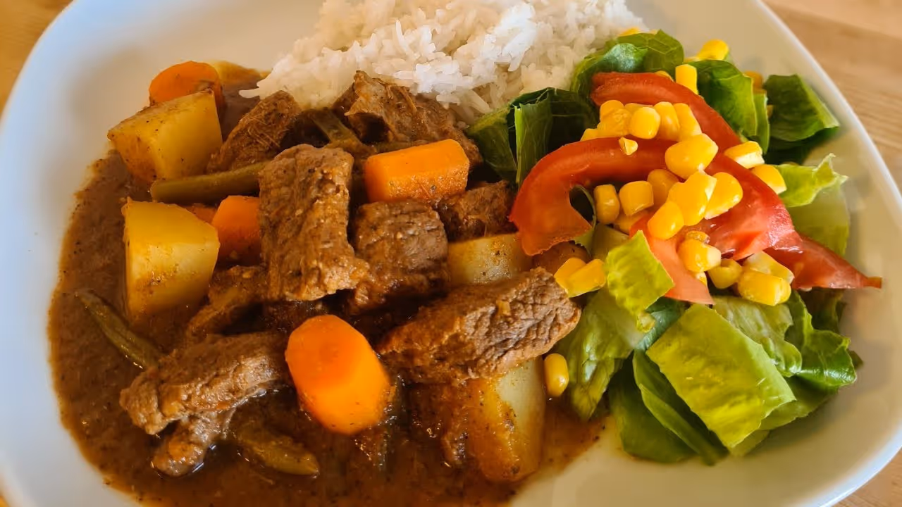 Carne Guisada at Corinto Restaurant in District Heights, MD 20747 Carne Guisada at Corinto Restaurant in District Heights, MD 20747