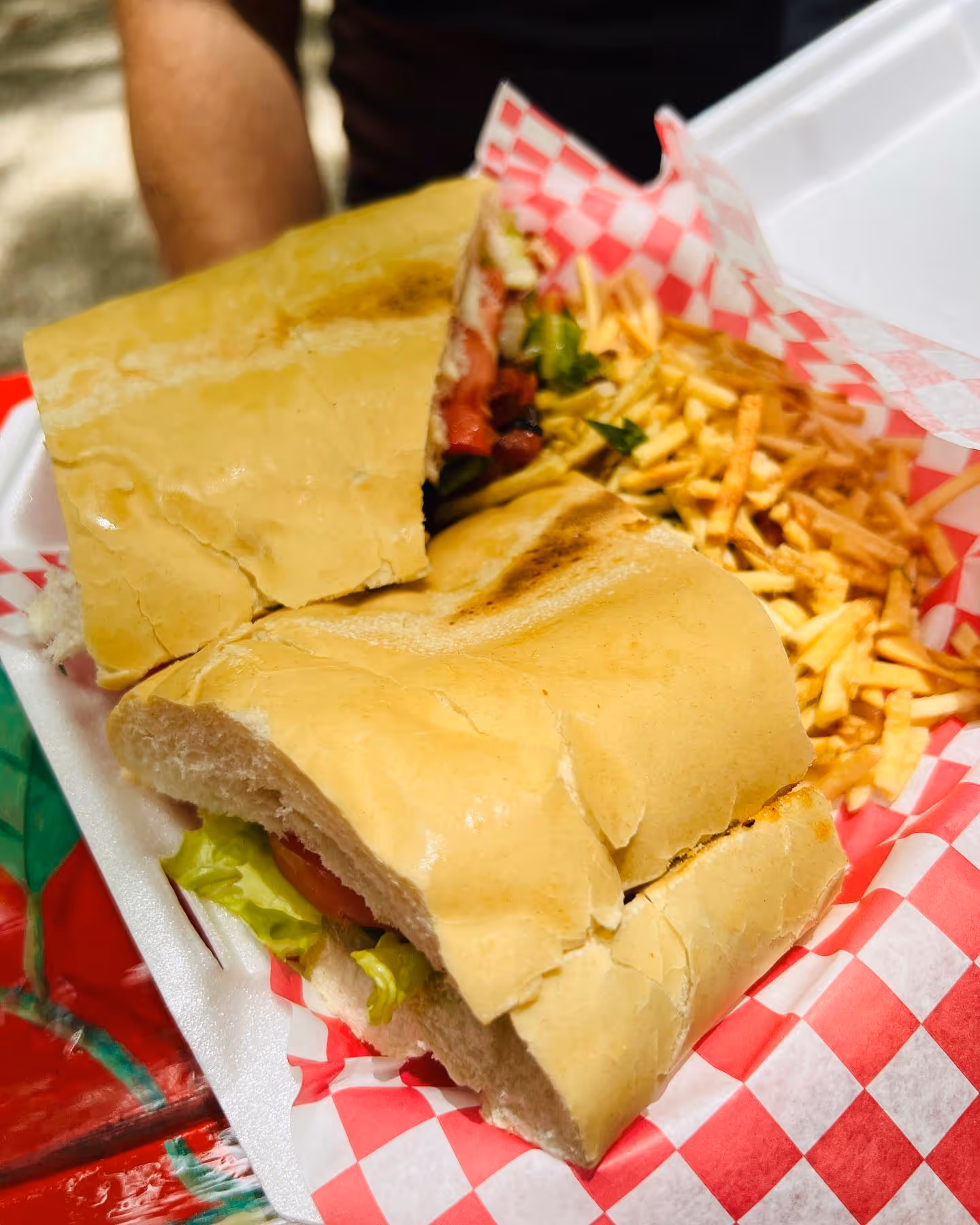 Choripan at The Latin Corner in Miami, FL 33170