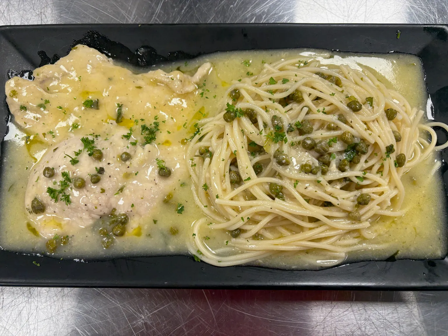 Chicken Piccata at Little Italy Italian Bistro in Hot Springs, AR 71913 Chicken Piccata at Little Italy Italian Bistro in Hot Springs, AR 71913