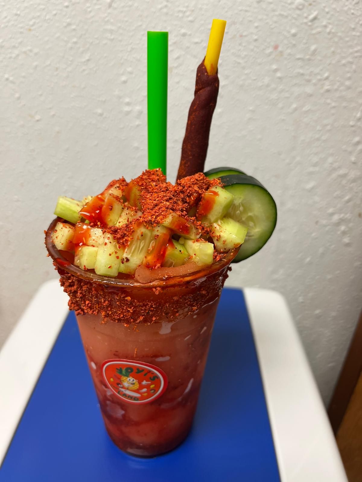 Chamoyada at Yoyi's Fruity-Land in San Marcos, TX 78666 Chamoyada at Yoyi's Fruity-Land in San Marcos, TX 78666