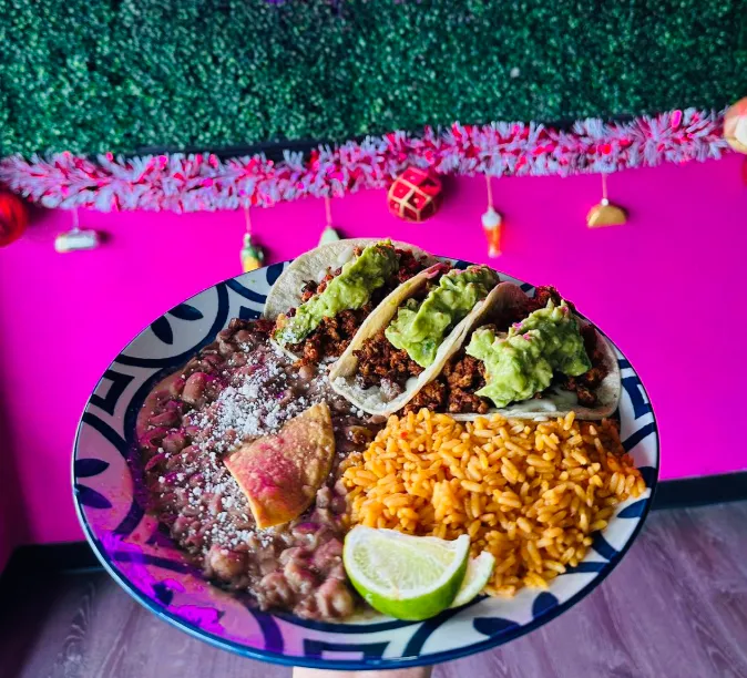 Combo De Tacos Especiales at ¡No Manches! Que Rico in Miami, FL 33144 Combo De Tacos Especiales at ¡No Manches! Que Rico in Miami, FL 33144