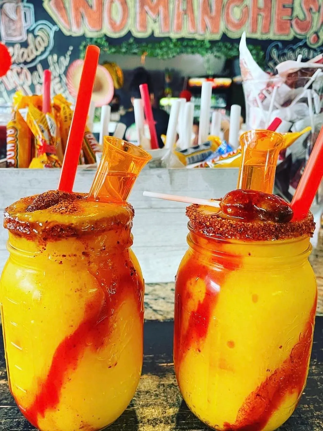 Mangonada Con Agave Wine at ¡No Manches! Que Rico in Miami, FL 33144