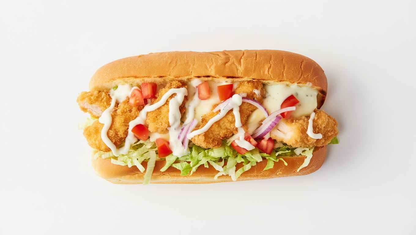 Crispy Chicken Sub at Middle River Inn Sports Bar & Grill in Middle River, MD 21220