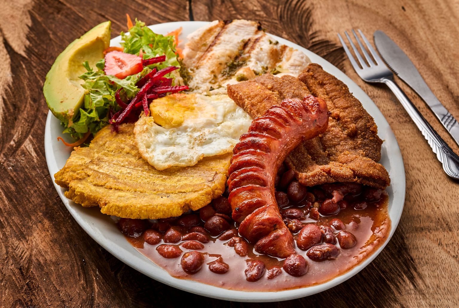 Colombian at El Bochinche Restaurant in Ft. Lauderdale, FL 33319